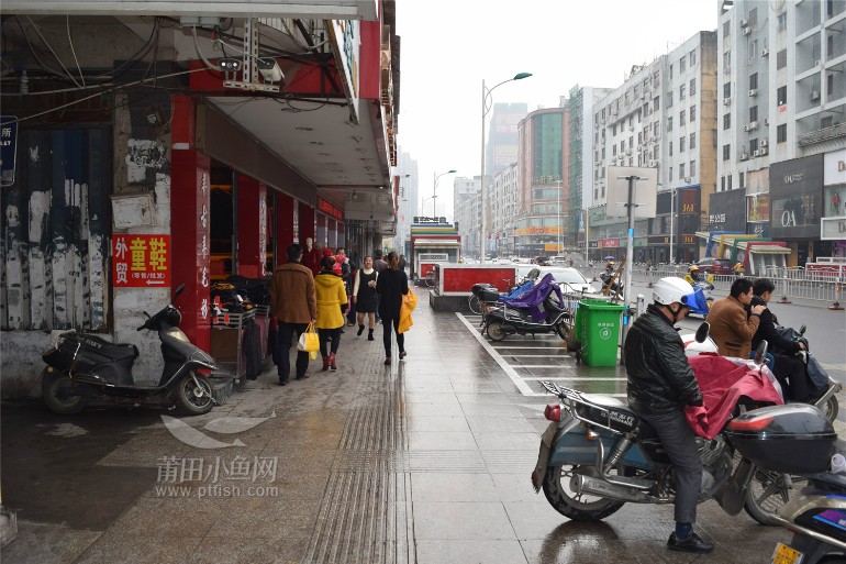 全国文明城市检查团在莆田期间的莆田各个街道单面街十字街步行街