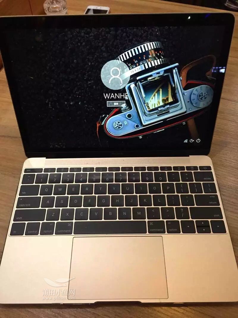 转让苹果macbook土豪金12寸手提电脑