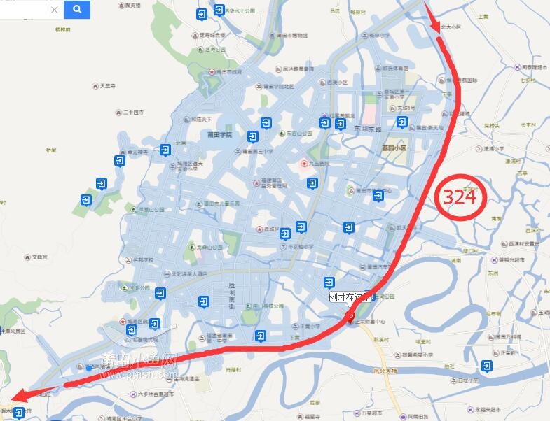 一条324国道横穿市区毁了一个城