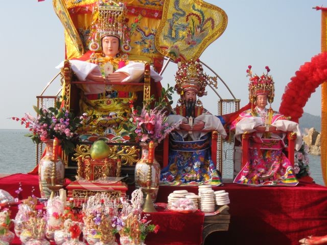 纪念妈祖升天1022周年 贤良港宋古码头妈祖传统习俗仪式"海祭"